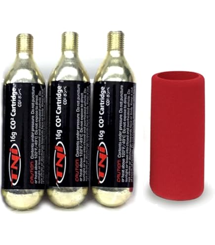 Amazon | TNi(ティーエヌアイ) CO2 ボンベ単体 16g ネジ有 5本セット+